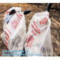 PE Asbestos packaging bags, heavy duty extra-large polythene bags, asbestos disposal bags